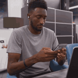 Playing With Smartphone Marques Brownlee GIF