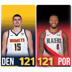Playoffs Nuggets And Blazer GIF