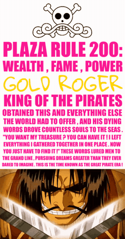 Plaza Rule 200 Wealth Fame Power Gold Roger Poster GIF