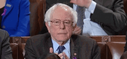Please Clap Bernie Sanders GIF