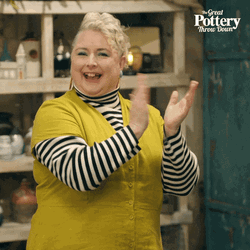 Please Clap Siobhan McSweeney Pottery Throwdown GIF