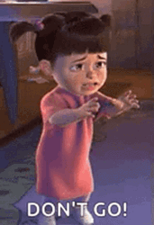 Please Dont Go Kid From Monster Inc GIF