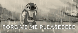Please Forgive Me Stitch GIF