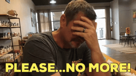 Please No Face Palm GIF