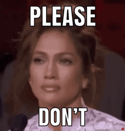 Please No Jennifer Lopez GIF
