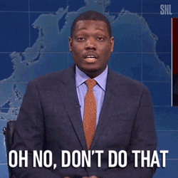 Please No Michael Che GIF