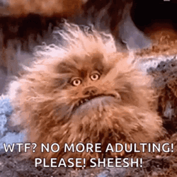 Please No Monster GIF