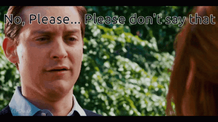 Please No Tobey Maguire GIF
