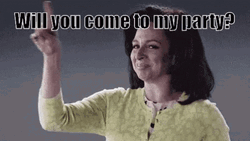 Please Reply Party Invitation GIF