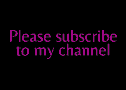 Please Subscribe To My Channel Invitation GIF