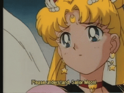 Please Understand Sailor Moon Cartoon Close Up GIF