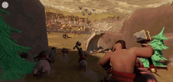 Plenty Of Hog Rider Attack GIF