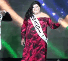 Plus Size Woman Brazil Pageant GIF