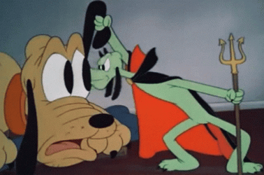 Pluto Devil Temptation GIF