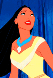 Pocahontas Emotionally Singing  GIF