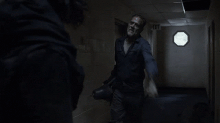Pocket Sand Negan GIF