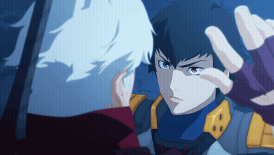 Pocket Watch And Blue Flower GIF