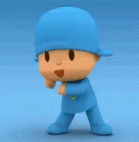 Pocoyo Cool Dance Moves GIF