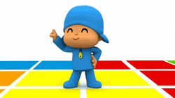 Pocoyo Groovy Disco Dance  GIF