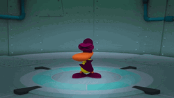 Pocoyo Pato Twirling Around  GIF