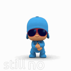 Pocoyo Still No Dance  GIF