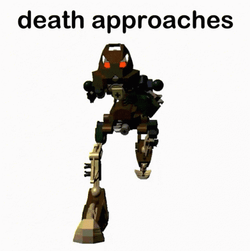 Pohatu Bionicle Death Approaching GIF