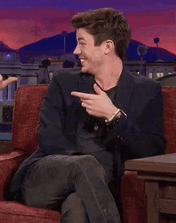 Point And Laugh Barry Allen GIF