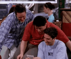 Point And Laugh Friends Joey Tribbiani GIF