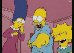 Point And Laugh The Simpsons GIF