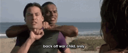 Point Break Keanu Reeves Back Off GIF