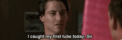 Point Break Keanu Reeves I Caught First Tube GIF
