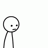 Point Over My Head Stickman GIF