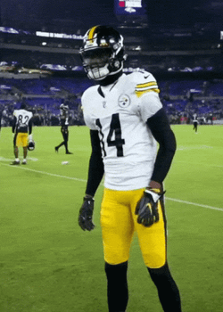 Pointing Out George Pickens GIF