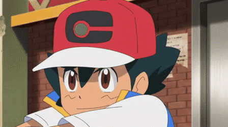 Pokeball Releasing Purple Pokemon Gengar  GIF