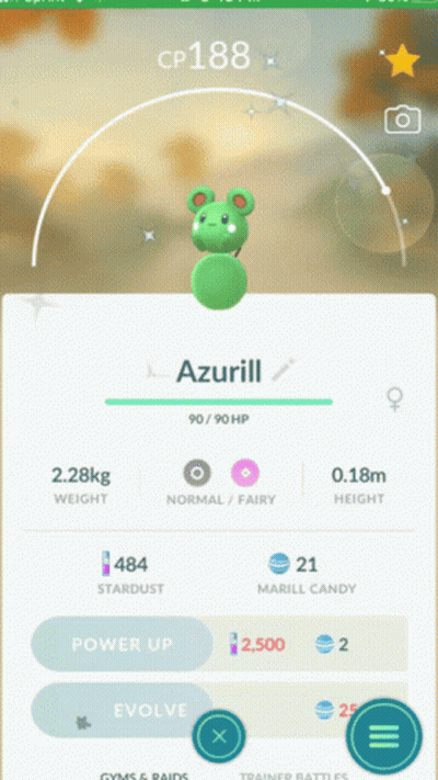 Pokemon Azurill 2.28Kg GIF