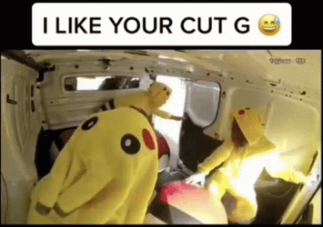Pokemon Ball Hitting Random Guy Meme GIF