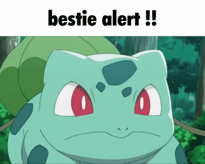 Pokemon Bestie Alert GIF