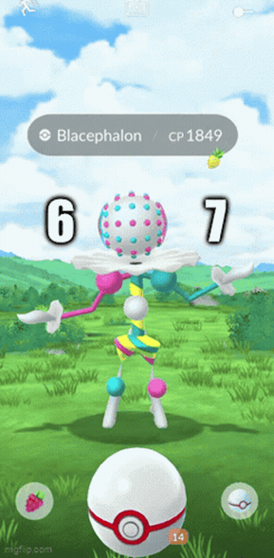 Pokemon Blacephalon GIF