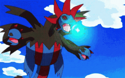 Pokemon Cartoon With Blue Sky