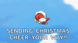 Pokemon Christmas Delibrid Gift Shower GIF