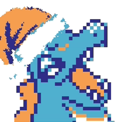 Pokemon Christmas Totodile Laughing GIF