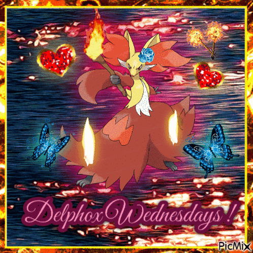 Pokemon Delphox Wednesdays