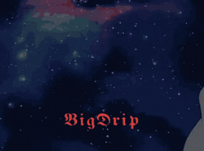 Pokemon In Space Saying Big Drip GIF