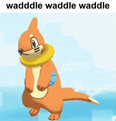 Pokemon Legends Buizel Waddle