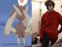 Pokemon Lopunny Lookalike  Meme GIF