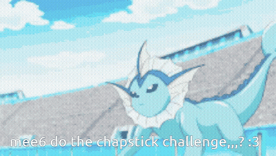 Pokemon Mee6 Do The Chapstick Challenge GIF