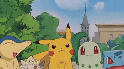 Pokémon Pikachu Happy Celebration GIF