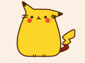 Pokemon Pikachu Squishmallow Lightning GIF