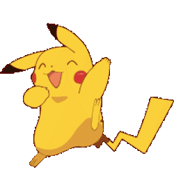Pokemon Pikachu Sticker GIF