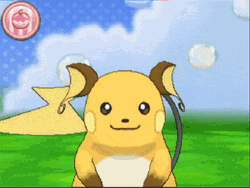 Pokemon Raichu Excited Video Game GIF